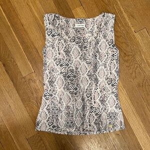 Calvin Klein Snake skin top